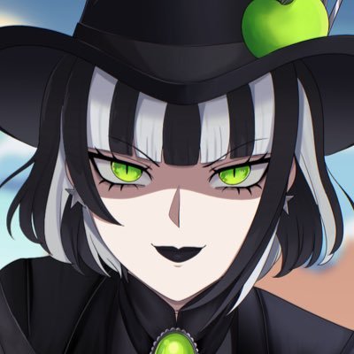 Emo Apple/Frankenstein's Monster VTuber/VArtist | ⚙️🎨 Myself | 28 | Genderfluid 💚🍏🔋| FrankenAppleArt | PST | Satirical Barbie & Ken