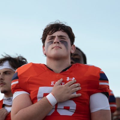 Olathe East’26|C/OG/DT|6’0 275|Weighted GPA 4.14| 2-year Captain| ACT 27| 913-296-0738| 3 Sport Athlete
