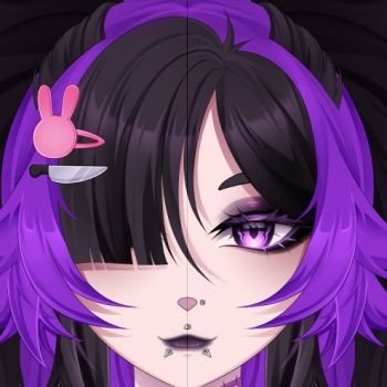 just here to support, showcase & appreciate
exclusively Goth VTubers 💜
🐰VT Acc - @GothManiac_