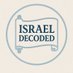 Israel Decoded๐๏ธ (@israeldecoded) Twitter profile photo Israel Decoded๐๏ธ (@israeldecoded) Twitter profile photo
