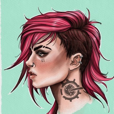 Artista tradicional/ Digital - TEA+TDAH - Demiace - Ela/Dela