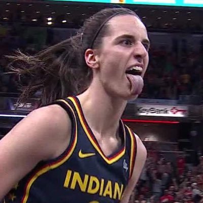 hicaitlinclark's profile picture. back to yapping on the timeline again now