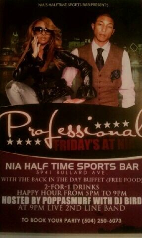 5941 Bullard Ave.., Open Mon ~ Sun 3pm to 2am ONE OF NOLA'S HOTTEST VENUES! Book your next event with us 504-309-8991