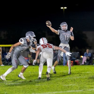 6’ 6” QB - 4.2 GPA - C/O 2026 - QB/TE. So far I am blessed to have offers from Claremont Mckenna (Football) & The Masters University (Volleyball)