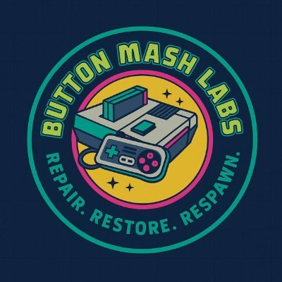 buttonmashlabs's profile picture. Gaming store looking to repair and your dirty-ass controllers so you don't have to get a new one, unless you want to. 😉