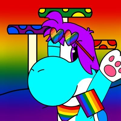 🏳️‍🌈Snowsky Yoshi (happy pride month