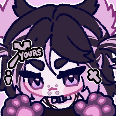 nyaapunk's profile picture. ❥ catpilled menhera boything + he/it
❥ i'm in your walls killing rats ♡
✖ 🖤⛓️ | #NYAAillust

➨ design by #littlecorpsee