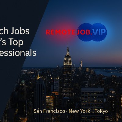 remotejobvip's profile picture. 🧠 AI & tech jobs you can do from anywhere.
Handpicked remote roles, no spam. Follow us 👉 https://t.co/uxr1Gxvhya