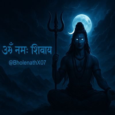 BholenathX07's profile picture. హిందువునని గర్వించు - హిందువుగా నే జీవించు  🚩🔱
