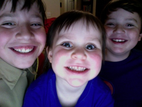 My kids make me laugh, so I am sharing some of the things they say. Enjoy.