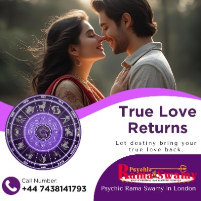 psychicrama's profile picture. Going through a tough breakup? Reconnect with your partner through the powerful techniques of Vashikaran and love astrology. Psychic Rama Swamy