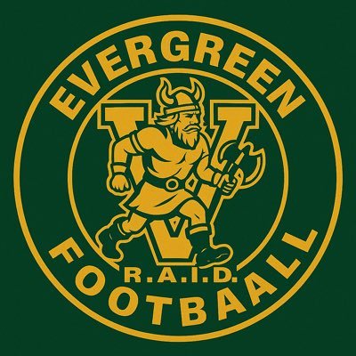The Official Account of Evergreen Vikings Football | Head Coach: @Coach_Kohls | #RAID #Forward #VikingAge25