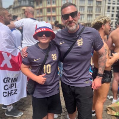England home and away. 🦁🦁🦁 Bristol City. Landsdown lower #followenglandaway
