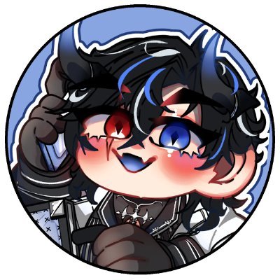 Kniqhtmare's profile picture. Icon @Saltyeggsquack 
Model @SeaFlorence_Vt
Rigging @beingulokuu 
Background @luckymayachie 
Logo @Edwardtcanvas