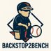 Backstop2Bench (@backstop2bench) Twitter profile photo Backstop2Bench (@backstop2bench) Twitter profile photo