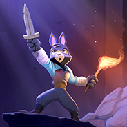 Launching Green Ember: Helmer in the Dragon Tomb, our Bunny Brawler Dungeon Crawler! Wishlist on Steam! https://t.co/w0SeB25Jg1