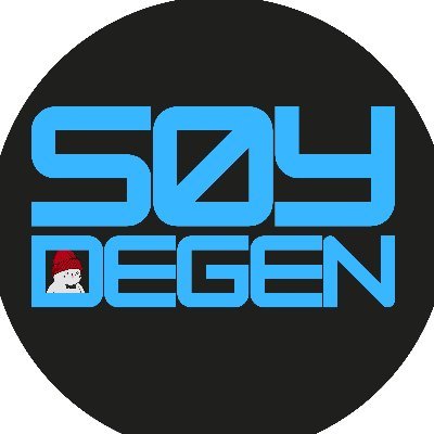 SoyDegen's profile picture. Crypto, NFT’s, Web3 and Nonense 🤑✒️Pluma o Plomo 💨 If you don’t  prompt an AI does it even exist?