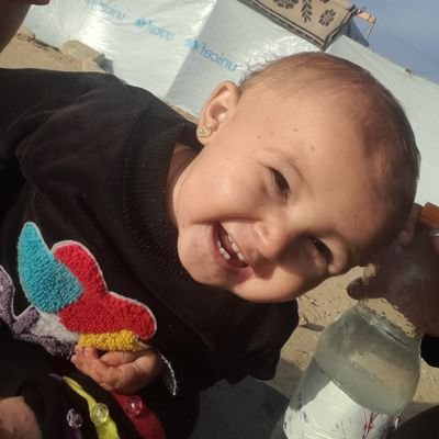 My name is Ahlam, I live in Gaza, I am married, I have a baby girl and I am pregnant