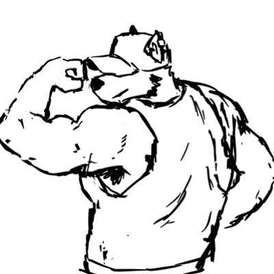 gyuhochan's profile picture. どっかのケモナーの筋トレ記録とフェチ活！ メッシー ゼンタイ ラバー 野球ユニ 176.70.25