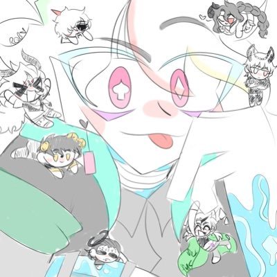 WHB RAMBLES SIDE ACCOUNT FOR @QuestBianca / Hi! Welcome! Hope you enjoy your stay and my Doodles of the characters! including My Oc Silvian!! 🔞🤍