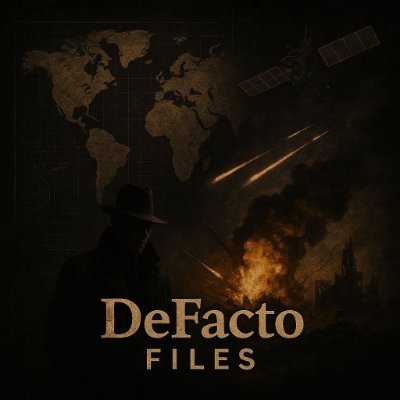 DeFactoFiles's profile picture. Uncovering the facts they bury. Real-time conflict updates, deep-dive analysis, and raw global intel—DeFacto, not fiction.