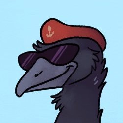 Substantially superior Emu. BS, MS, & PhD in Bird Appreciation. Champion of bird supremacy 2A Birb pfp by @EvianArt #4550 #BirdGang 