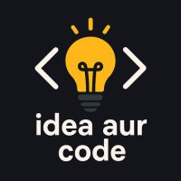 idea aur code (@ideaaurcode) 's Twitter Profile