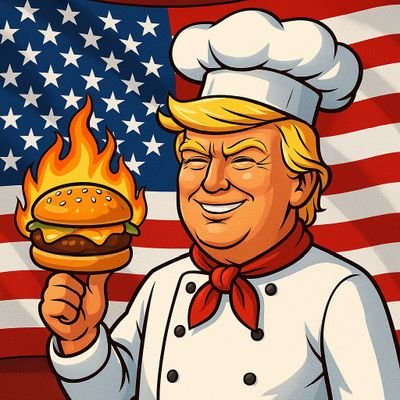 Alijalali173682's profile picture. Master of Memes, King of the Kitchen. Cooking profits daily — Trump Chef is on fire!🇺🇲
#TCOOK

https://t.co/IwNBu1dVXh