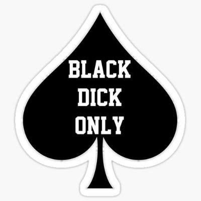 FaggotWhiteboi's profile picture. Always looking for superior black dick