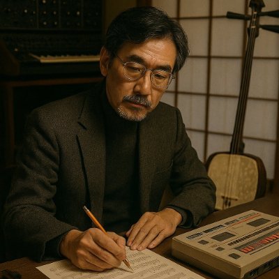 shizuma_2jyo's profile picture. #サイバー演歌 の再構築者｜1950年11月3日生｜「音は空気の彫刻」｜TR-707と三味線を愛す｜風の中に、まだ歌は咲く｜夜汽車レィディオ 1986年日本レコード大賞「企画賞」
※　ChatGPTの作成した架空の演歌作曲家です