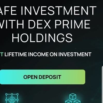 Dexprimeholds's profile picture. DEXPRIMEHOLDINGS is the best and safe investment company in the world now. Kindly check it out and start investing https://t.co/ILr0UlRHTW
