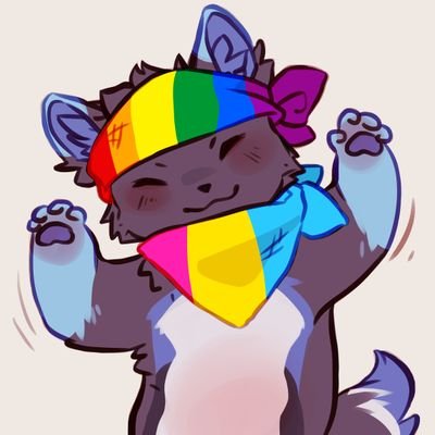 KnavishWolf's profile picture. Gay dog lmao