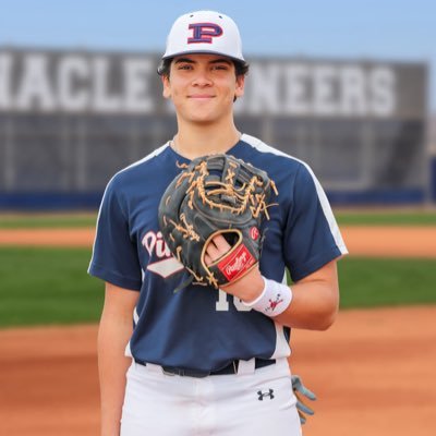 2027 Baseball|6’0 190 lb| 1b 3b OF RHP| Pinnacle High School AZ |4.167 GPA. 602-663-1016. 97.9 max exit velo, 75 mph max bat speed