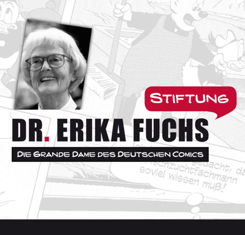 FuchsStiftung's profile picture. Die „Förderung des Aufbaus und der Betrieb eines Comic-Museums in Schwarzenbach a. d. Saale“ steht im Mittelpunkt der Dr. Erika-Fuchs-Stiftung.