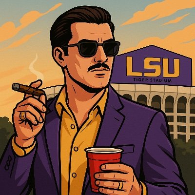 Death_Valleone's profile picture. Death Valley. Alex Box. Purple & Gold. Forever LSU.
