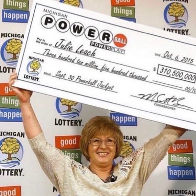 I’m Julie leach the powerball lottery winner of $310,000,000 and I’m here giving out $50,000 to my first 500 followers love you you all