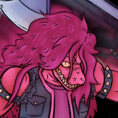 | He/Him | Scottish Metalhead | Cannibal Corpse, Iron Maiden, DOOM Eternal and Deltarune fan | Absolutely, totally and definitely professional Digital Artist |