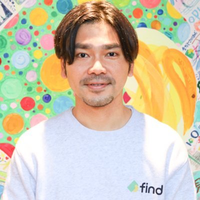 (株)find(ファインド) 代表取締役CEO |落とし物クラウドfind開発・提供 |find ← ORIX ← バンドマン|ポーカー、ラーメン、サウナ、釣り|