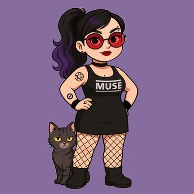 24 | she | currently obsessing over Muse, H̶I̶M̶, Ghost, Metallica, Type O Negative and more ♡ 𖤐 #1 United States of Eurasia enjoyer ⑂ NSFW sometimes | Ghuleh♔