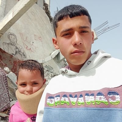 I am Ahmed, a young man from Gaza who dreams of living a better life, having food for his family, and rebuilding his destroyed home.please help me 🙏