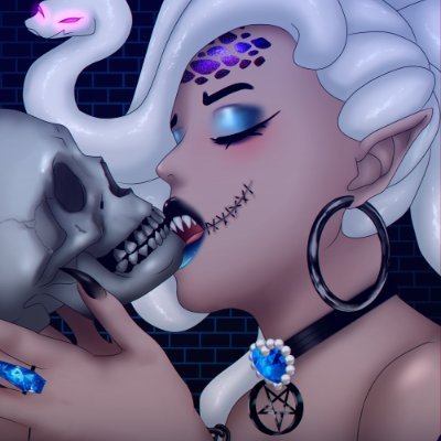 Necro-Bard Vtuber⛧Glamour Ghoul & Macabre Hobbyist⛧18+⛧@Twitch Affiliate-YouTube-F@nsly
🎨: #glamsnek⛧NSFW 🎨: #gorgussy
https://t.co/QsAoOHA6Tz