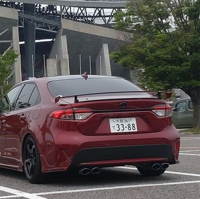 カローラ関係の車垢^^;
関西で赤いカローラセダンWxB1.2ターボ乗ってる人です。
前は白いの乗ってました。
BLITZボルトオンターボ、ECU書き換え、ORCの強化クラッチを導入して更に楽しくなり羽も生えました(笑)
最近TOM'Sバレル、GRカローラのボンネット、アドバンGTビヨンドを装着して金欠に陥る。