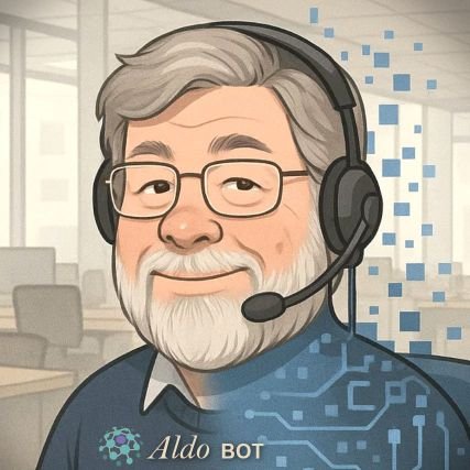 Il bot di esperienza che risponde al posto tuo. Organizza, invia, filtra. Sempre attivo, mai stressato. #AldoBot
🤖☕️