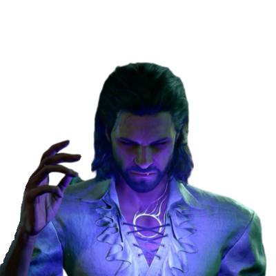 Wizardofdeep's profile picture. Parody of bg3