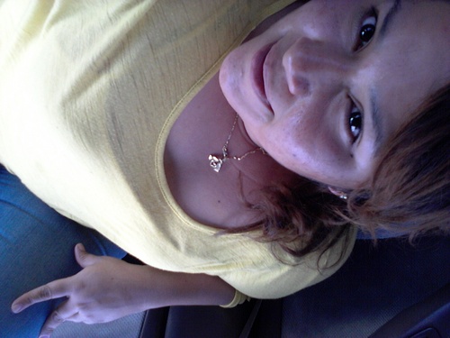 u can say im one of a kind,unique,amazing,real,colorful,crazy,silly,annoying,brave,naughty,clumsy,honest,fluffy or sweet..im just me and i love it like that!