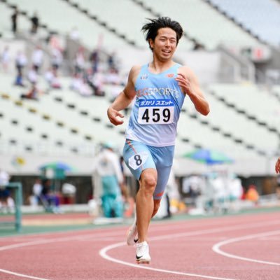 ksou1129's profile picture. ゼビオ←立命大院←立命大←若狭高（福井）     100m：10.32／200m：21.00