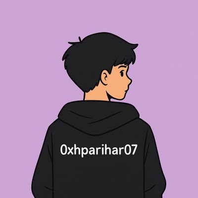 hparihar07's profile picture. Web3 & Frontend 🔚