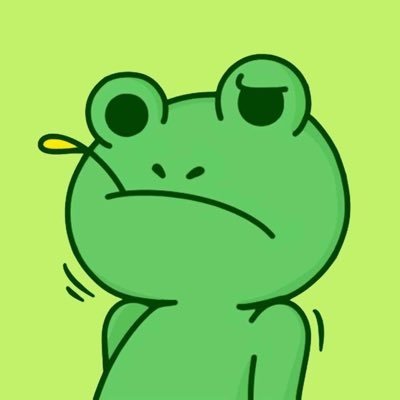 Froggiecoin_bsc's profile picture. He screamed, you screamed, we all screamed for… 神经蛙!🐸