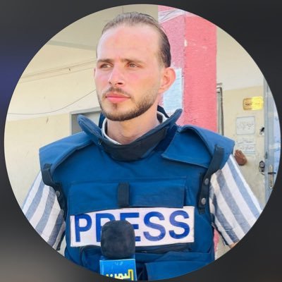 A journalist who believed in the justice of his case and the power of words and images in revealing the reality and bringing the voice of the Palestinian 🇵🇸