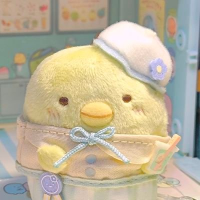 ー collects sumikko penguin? tenori & baby sylvs 💚🌷 ペンギンのてのりぬいぐるみを集めてる 🎀✨ #すみっコぐらし | selling items 🛒 @kyungkicart